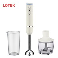 Mixeur Plongeant Électrique - Silencieux, Vitesse Variable, Automatique, pour Smoothies, Portable, pour Usage Domestique et Extérieur