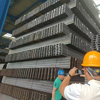 Poutre en H Q235 laminée à chaud pour la construction, avec services de perçage, pliage, découpe et soudage