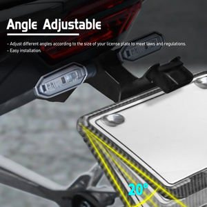 Xxun ที่ยึดป้ายทะเบียนสำหรับรถยนต์ฮอนด้า CBR250RR <span class=keywords><strong>CBR</strong></span> 250 RR <span class=keywords><strong>CBR</strong></span>-250-RR <span class=keywords><strong>CBR</strong></span> 2017-2020 <span class=keywords><strong>250RR</strong></span> - Product Image 5