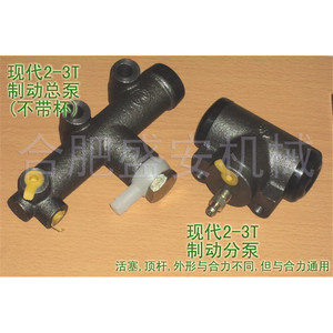 Cylindre maître de frein pour chariot élévateur Hyundai 10-30E (gobelet XD2-3T) – Pièces de chariot élévateur en gros, kits de réparation de frein - Product Image 1