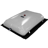 Bâches en PVC/TPU pliables personnalisables pour le stockage d'eau à usage agricole