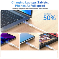 Haute qualité USB Type C USB Type C câble de données PD 100W cordon de chargeur de charge rapide pour tablette Mobile imprimante pour ordinateur portable IOS-Offre Spéciale