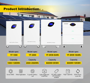 Système de stockage d'énergie portable tout-en-un haute sécurité pour la maison, station d'alimentation 10 kWh, batteries au lithium solaires - Product Image 6