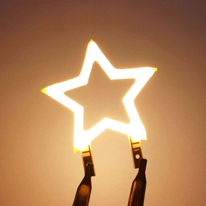 <b>LED</b> <b>STAR</b> Lamp COB Bulbs Warm White Flashing DC 3V SMD <b>LED</b> <b>Light</b> Yellow Emitting Color Decorative Lamp - Product Image 3