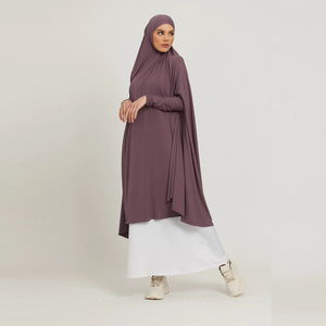 Premium Modest Khimar <strong>Hijab</strong> Abaya Prayer Set Custom Factory For Jilbab <strong>Niqab</strong> <strong>Niqab</strong> Jersey Woman's Modest Modest For Muslim Eid - Product Image 2