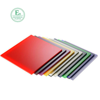 Panneau PC feuille de plastique résistant aux Uv par usine d'ingénierie feuille de polycarbonate avec feuille solide pc