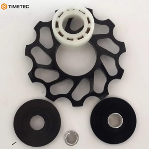 Polea MTB de bicicleta de carretera, rueda Jockey 11T CNC para <span class=keywords><strong>SHIMANO</strong></span>, rodamiento de cerámica de 11 velocidades, polea de cambio trasero - Product Image 1