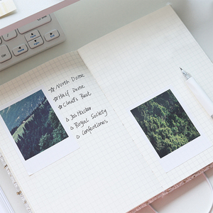 2025 all'ingrosso del manuale creativo del tessuto delle piccole ragazze profumate del vento Eecord del libro del diario di viaggio del taccuino della griglia del taccuino - Product Image 4