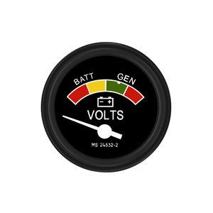वेने अनुकूलित 2'52MM काले यांत्रिक वोल्टमीटर गेज MS24532-2 6625-01-180-6542 वोल्टेज m-श्रृंखला m998 m35 m939 - Product Image 1