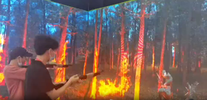 Juego de Simulación de Tiro con Proyección <span class=keywords><strong>3D</strong></span> Interactiva, Pistola Láser, Ejercicio de Tiro, Equipo de Juegos para Interiores - Product Image 6