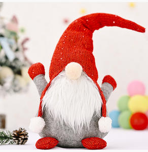 Xmas Gonk Santa Faceless Doll Christmas Gnomes Decorations <strong>Elf</strong> Plush Christmas <strong>Figurine</strong> &amp; Toy - Product Image 4