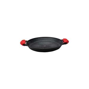 36 cm acciaio rivestito di marmo Poêle À Paella di Design coreano griglia a Gas in acciaio inox manico in ghisa Wok padella padella per padella - Product Image 1