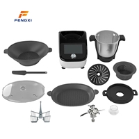 Robot de Cuisine Intelligent Automatique 110V 220V – Machine de Cuisson Intelligente pour Wok et Marmite à Frire
