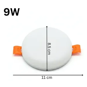 10 lampade a LED da 9 W AC82-265v bianco freddo da incasso - Product Image 6