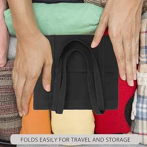 Bolsa de Mano de Lona de Lujo en Oferta para Mujer, Bolso para Trabajo, Portátil, Libros, Compras, Viajes, Regalo Universitario - Product Image 5