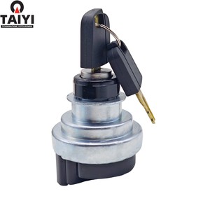168-4609 1684609 For CAT Caterpillar Engine 3054 Backhoe Loader 416D 420D 424D 428D 430D 432D Starter <strong>Ignition</strong> <strong>Switch</strong> W/ 2 Keys - Product Image 3