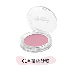 พาเลทบลัชออน <span class=keywords><strong>Lameila</strong></span> สีพีช 6 เฉดสี บลัชออนเนื้อมิเนอรัลสำหรับใบหน้า แป้งบลัชออนแต่งหน้ามืออาชีพ คอนทัวร์ ชิมเมอร์ บลัชออนสีชมพู - Product Image 3