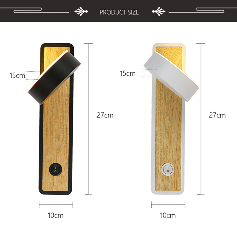 Modern Wall Mounted Lights for Home Interior Bedroom Lighting Fixtures Nordic Bedside LED Sconce Wall Lamp Indoor