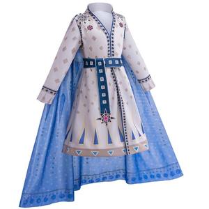 Nueva TV y película Boys Wish Asha King disfraz capa azul niños cumpleaños Halloween carnaval personaje Cosplay vestido - Product Image 3