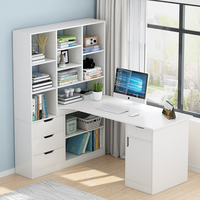 Bureau d'ordinateur simple et économique, best-seller, avec étagère, bureau d'étude pour étudiants