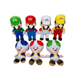 Cross border <span class=keywords><strong>Super</strong></span> Makuba Juguete de peluche Mushroom Game Classic Children's Sister Gift Doll - Product Image 1