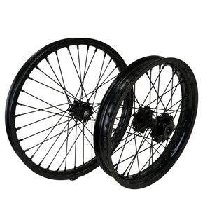 Juego de Ruedas Rawrr <span class=keywords><strong>Mantis</strong></span> X 21 de 18 Pulgadas con Mazas de Aluminio CNC para Bicicleta Eléctrica de Cross, Enduro y Off-Road, Mejora de Rendimiento - Product Image 1