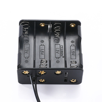 Support de batterie Feiben 8AA avec fils, double compartiment, boîtier de batterie 12V certifié CE, longue durée de vie