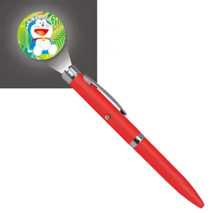 Stylo à bille avec Logo lumineux Led personnalisé, impression image de projecteur pour enfants, offre spéciale,