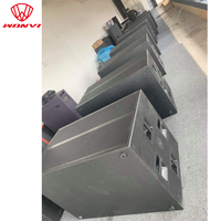 9007 subwoofer activo dual de alta potencia de 21 pulgadas para grandes eventos al aire libre