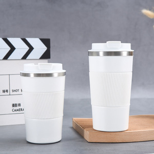 แก้วกาแฟสแตนเลส 304 รุ่นที่สาม แก้วเก็บความร้อนสุญญากาศ แก้วสำหรับใช้ในรถยนต์ แก้วน้ำสำหรับรถยนต์ - Product Image 3