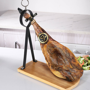 Support à <span class=keywords><strong>jambon</strong></span> suspendu pour la maison Modèles espagnols de casier à <span class=keywords><strong>jambon</strong></span> simple en pin de haute qualité support de jambe d'agneau support à trancher vente directe d'usine - Product Image 6