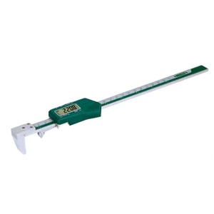 INSIZE 1524-200 Pince de mesure numérique à mâchoires arrière 5-200mm/0.2-8" avec écran LCD en acier inoxydable, précision de 0,10mm - Product Image 1