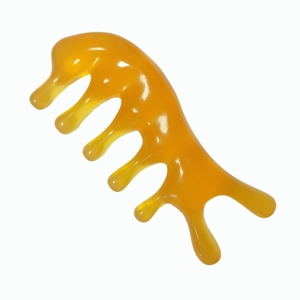 Peigne de massage multifonction en résine pour lifting du visage - Product Image 3