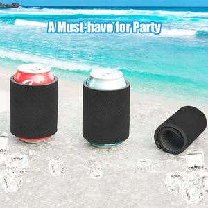 Funda Enfriadora de Latas Antideslizante de 12oz, Reutilizable, Plegable, de Neopreno Aislante, para Bebidas, Cerveza, Refrescos, Mantiene las Bebidas Frías - Product Image 2