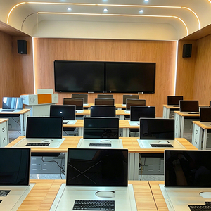 Meilleur <span class=keywords><strong>système</strong></span> de table de conférence motorisée escamotable avec écran LCD, kit <span class=keywords><strong>d</strong></span>'enseignement électronique sans papier pour bureau et étudiants - Product Image 5