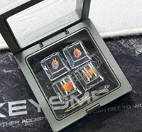 Valorant Keycaps ATTACK SHARK X68HE AULA F75 Mchose ACE60 FGG MAD 60 MAD68 Aula Win60 Ajazz AK820 Transparent Keycap