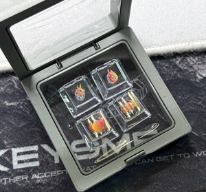 Valor ant Keycaps ATTACK SHARK X68HE AULA F75 Mchoose ACE60 FGG MAD 60 MAD68 Aula Win60 Ajazz AK820 Transparente Tasten kappe - Product Image 6