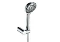 Rainshower Douche à vapeur à une poignée Sauna Combo avec finition chromée Robinets électriques Jet de massage Pulvérisateurs de pause
