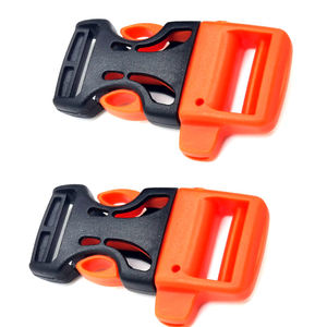 Emergência Side Release <span class=keywords><strong>Whistle</strong></span> Buckles para Paracord Pulseira Mochila Survival Kits - Product Image 2