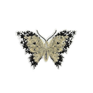 Aanpasbare Fabriek 3d Vlinder Borduurwerk Ontwerp Op Stof Diy Decoratieve Gom Doek Patch Voor Tassen Schoenen Hoeden - Product Image 4