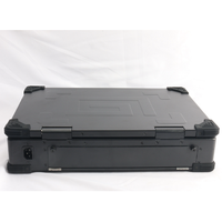 Boîtier tout-en-un industriel portable ultra-fin de 15,6 pouces avec support de clavier et 1 emplacement PCI pleine hauteur, alimentation 1U compacte