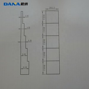 Bloc d'étalonnage DANA 5 étapes en acier inoxydable 304 #306 # SS306 SS306 pour test de jauge d'épaisseur à ultrasons 2mm 4mm 6mm 8mm 10mm - Product Image 6