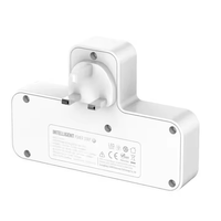 Multiprise intelligente 2500W 100-250V avec 2 ports USB, 1 port Type-C, lumière LED et 2 prises universelles