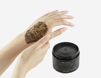 Gommage corporel au chocolat et café, aux sels minéraux de la Mer Morte, exfoliant et anti-cellulite, marque privée OEM, pour femmes