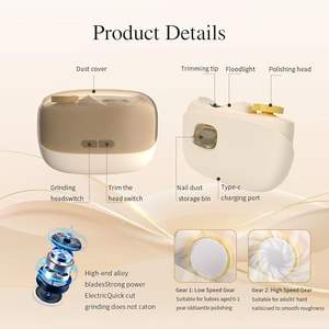 Coupe-<span class=keywords><strong>ongles</strong></span> électrique <span class=keywords><strong>pour</strong></span> bébé, outil de toilettage avec loupe, mini kit, dispositif de coupe des <span class=keywords><strong>ongles</strong></span> électronique sûr - Product Image 4