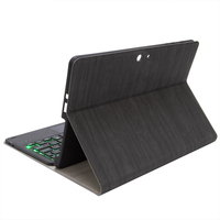 Casing Keyboard Pelindung dengan Lampu Latar Tujuh Warna untuk Surface Go123 Generasi Ketujuh, Keyboard Nirkabel Magic Touch