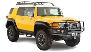 Görünümlü toptancılar ve distribütörler için ABS tekerlek Arch fj cruiser çamurluk genişletici offroad araba aksesuarları toyota fj cruiser için