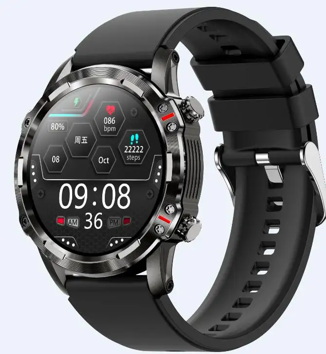 2022 Hot sales Long standby smartwatch 1.32 full touch screen fitness call smart watches CF89