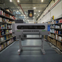 Printer DTF Epson 4head Kelas Komersial Format Lebar 60cm I3200 Otomatis dengan Penggoyang Bubuk Baru A1 Garansi 1 Tahun