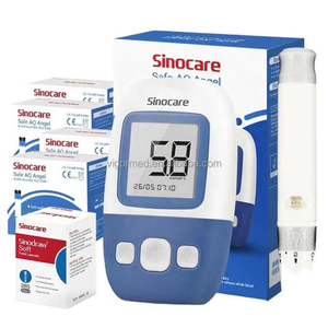 Sinocare – Échantillon <span class=keywords><strong>Gratuit</strong></span> : <span class=keywords><strong>Lecteur</strong></span> de <span class=keywords><strong>Glycémie</strong></span> Non Invasif, Moniteur de <span class=keywords><strong>Glycémie</strong></span> Médical, Bandelettes de Test - Product Image 3